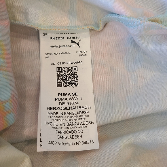 Puma Athletic Tie Dye Dress Size XS - Picture 6 of 7